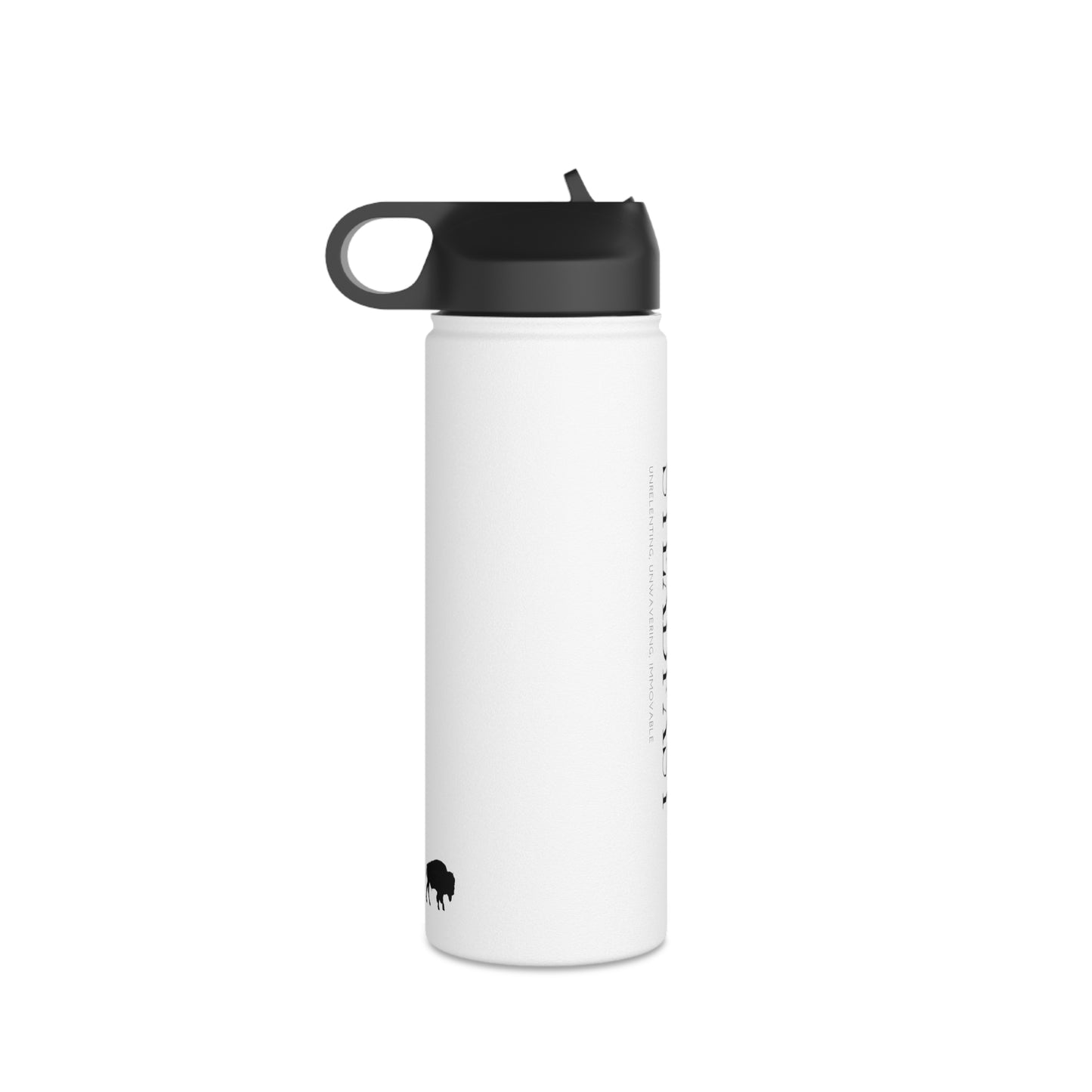 Steadfast - Stainless Steel Water Bottle, Standard Lid