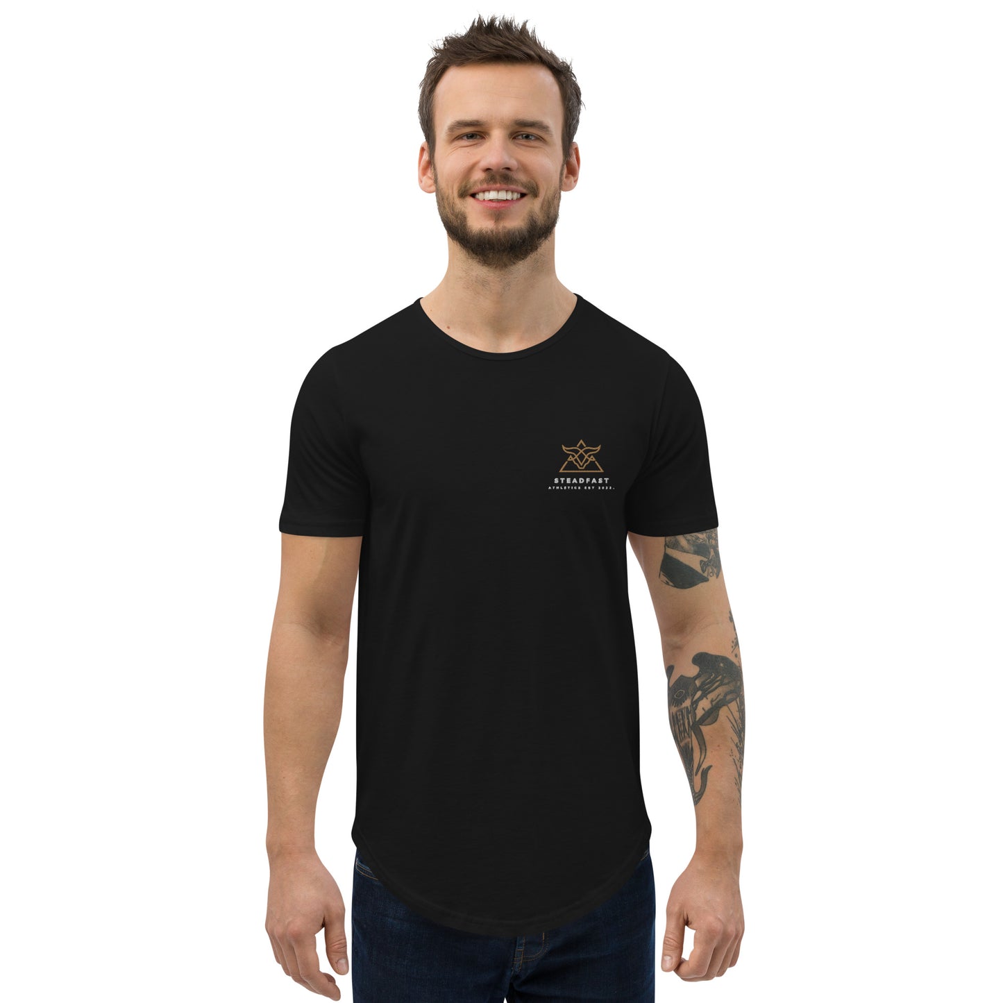 Resolute Men's Curved Hem T-Shirt