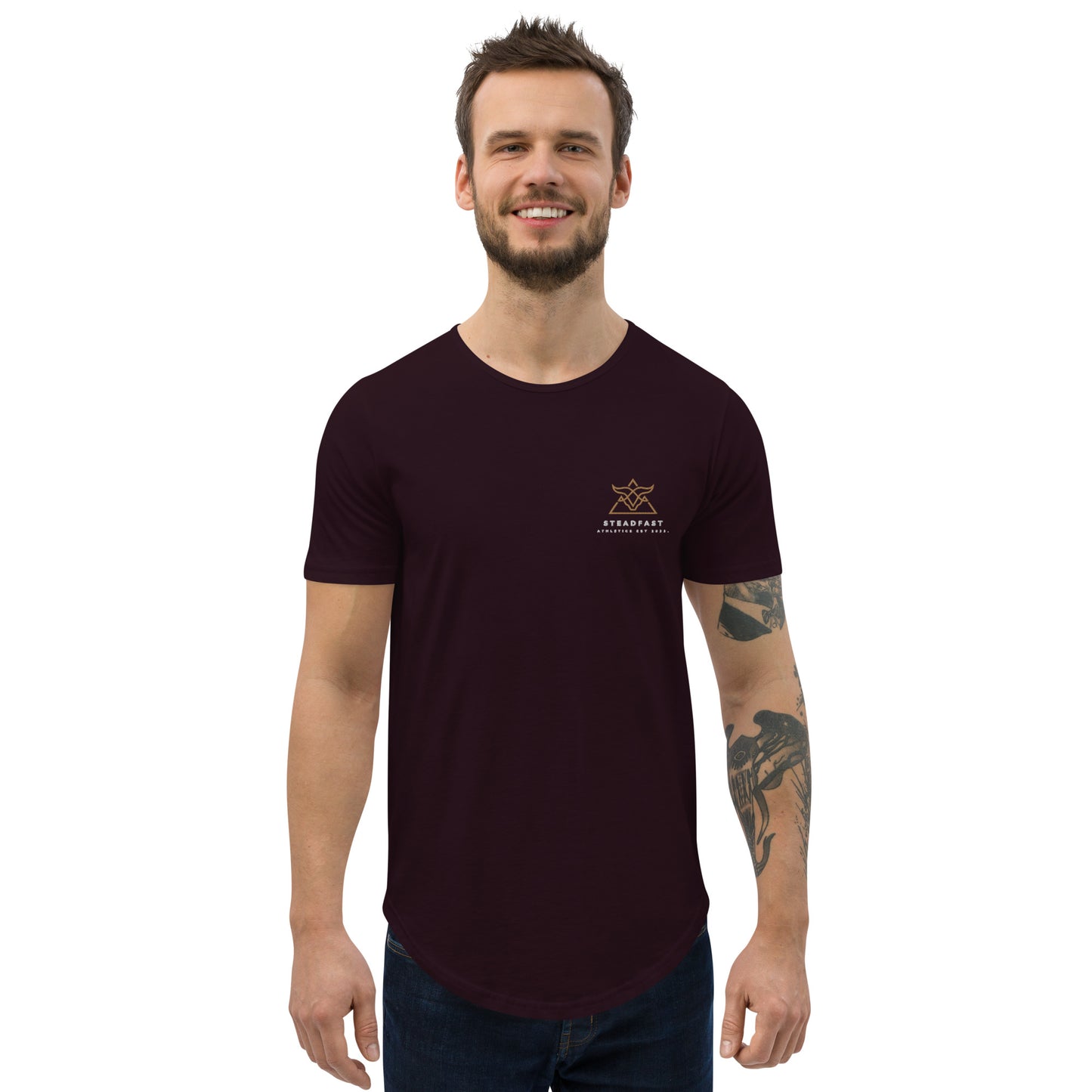 Resolute Men's Curved Hem T-Shirt