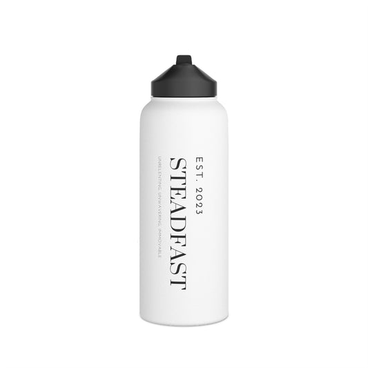 Steadfast - Stainless Steel Water Bottle, Standard Lid